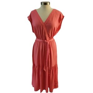 BB Dakota Faux Wrap Dress Size XL NWT